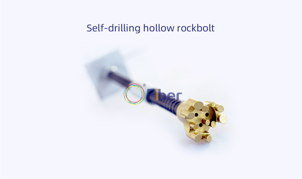 Self-drilling hollow rockbolt